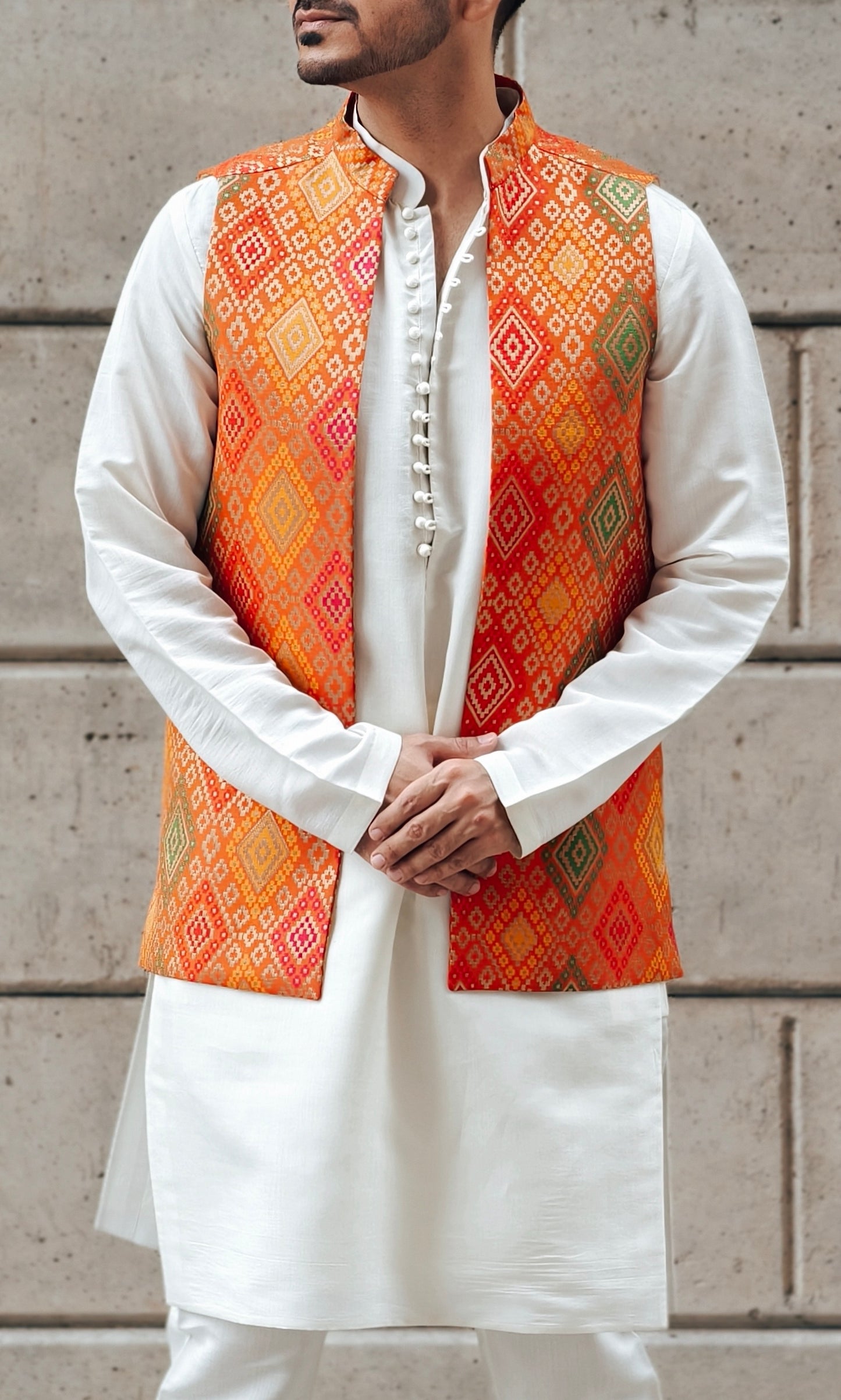 Traditional Multicolor Banarasi Jacket
