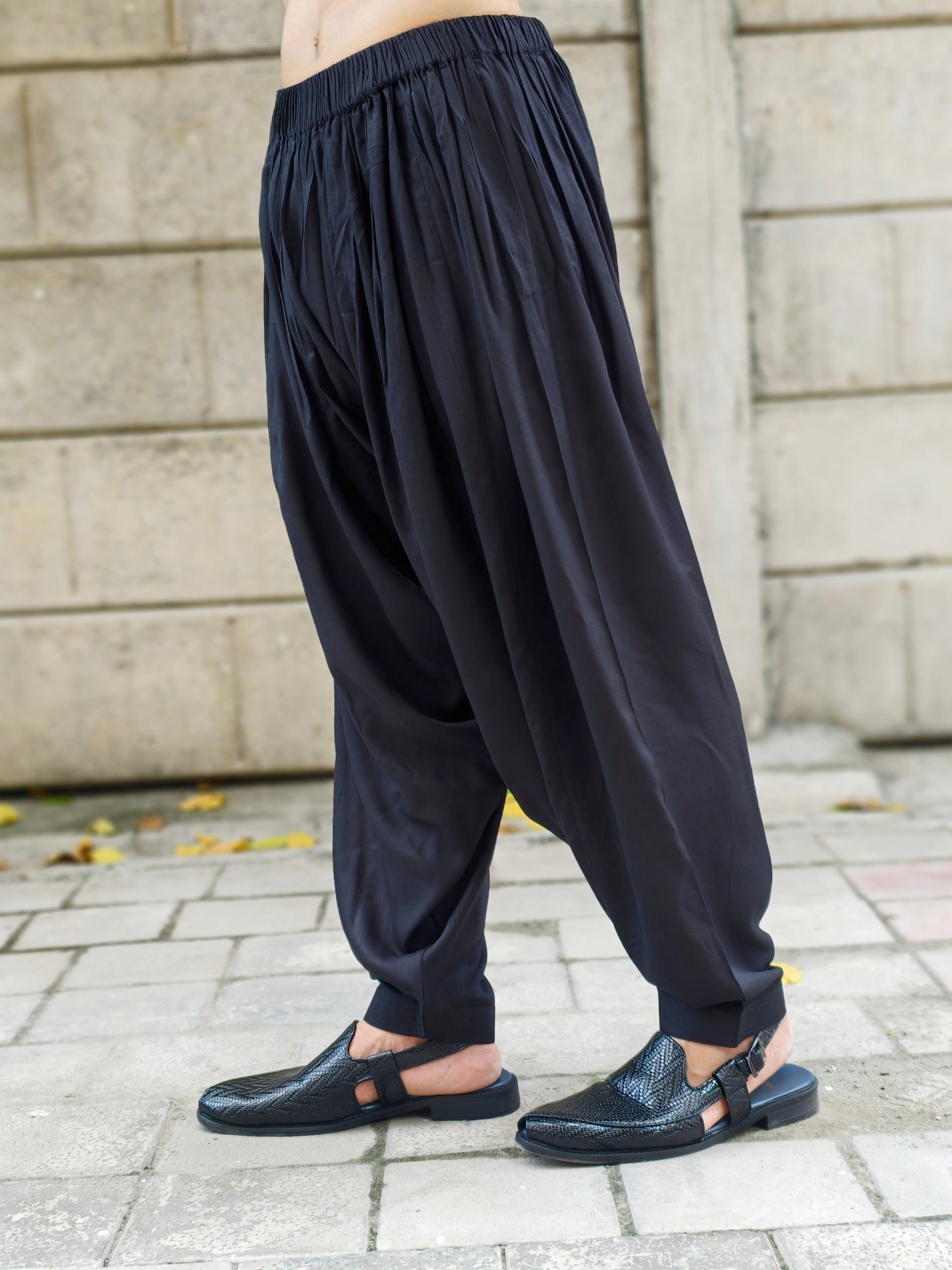 Men’s Black Dhoti Salwar Pants | Ethnic Bottom Wear
